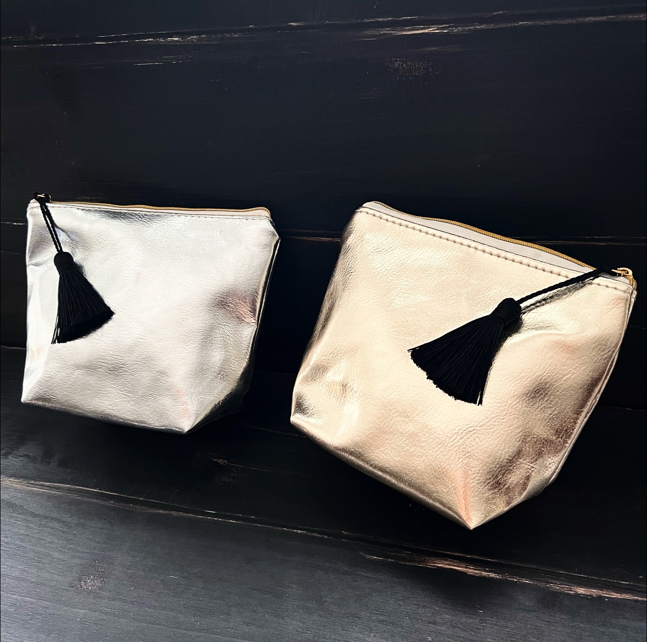 Pochette métallisée argent – Image 4