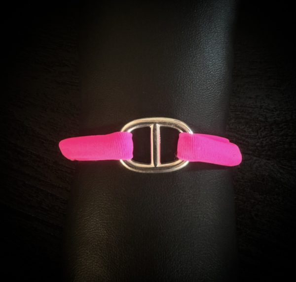 Bracelet Fizz bouée rose fluo