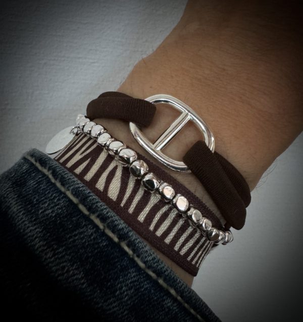 Bracelet Fizz bouée marron – Image 2