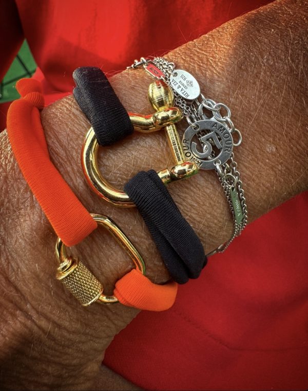 Bracelet Absolu doré - noir – Image 5