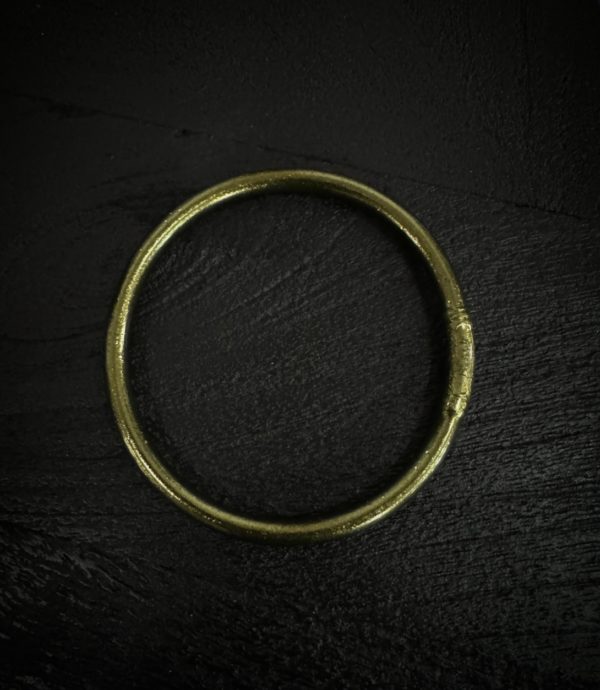 Bracelet bouddhiste vert bronze