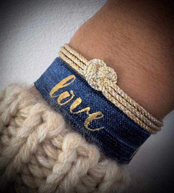 Bracelet Coeur gold/silver – Image 2