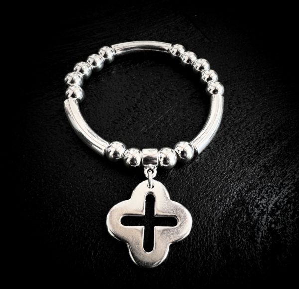 Bracelet trèfle 4 feuilles