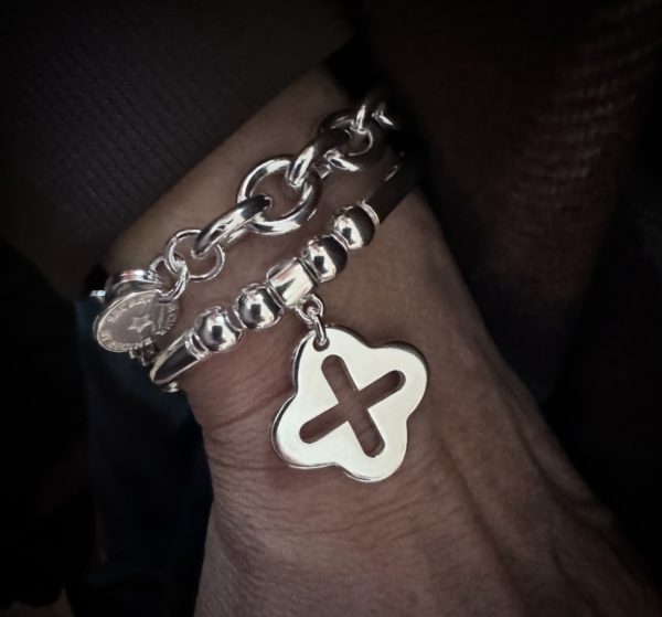 Bracelet trèfle 4 feuilles – Image 2