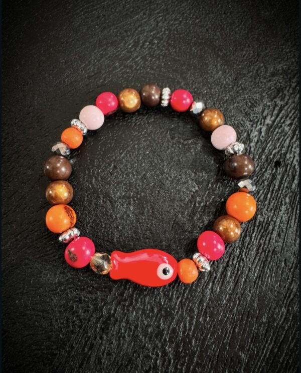 Bracelet Poisson rouge