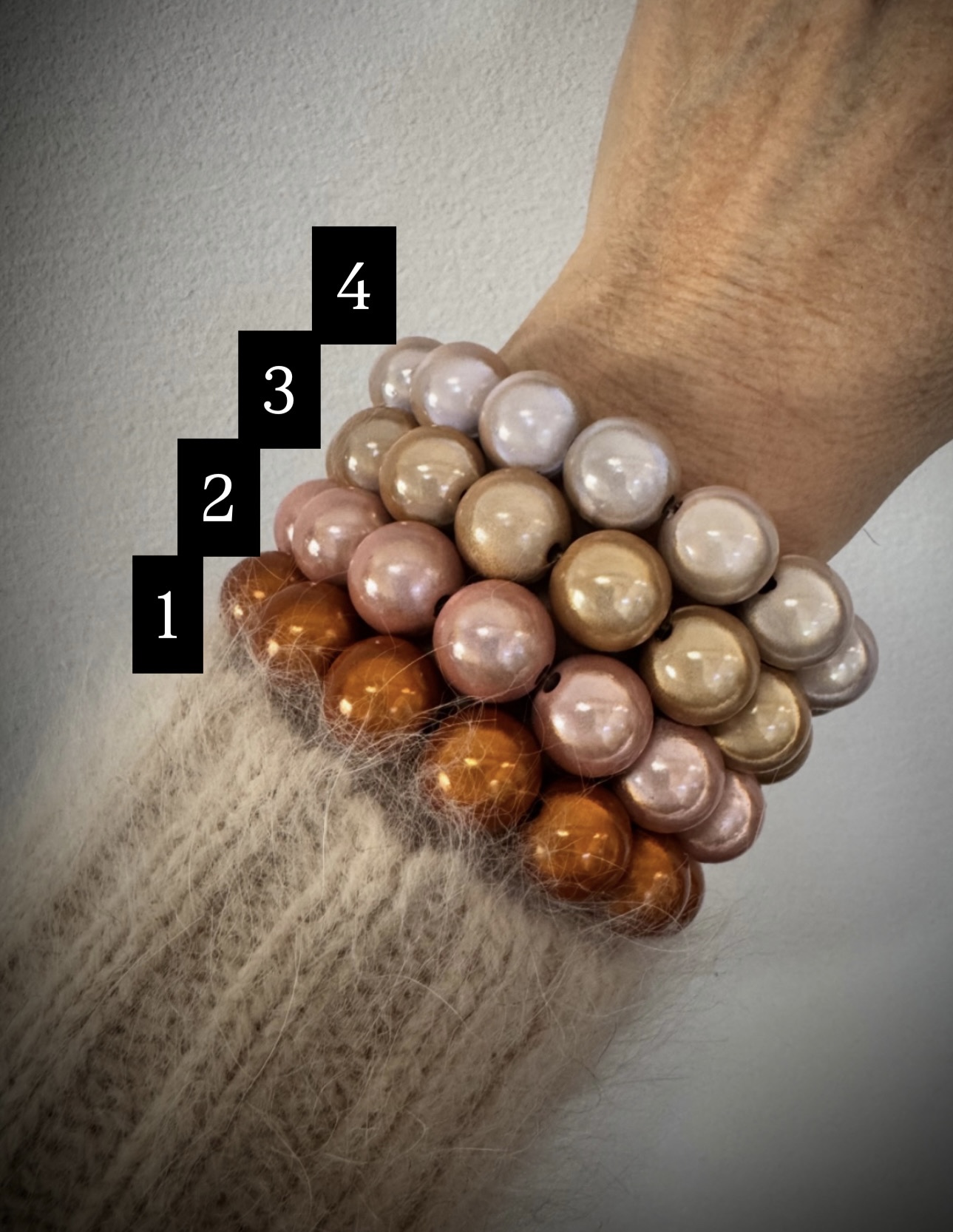 Bracelet résine vendu à l’unité – Image 2