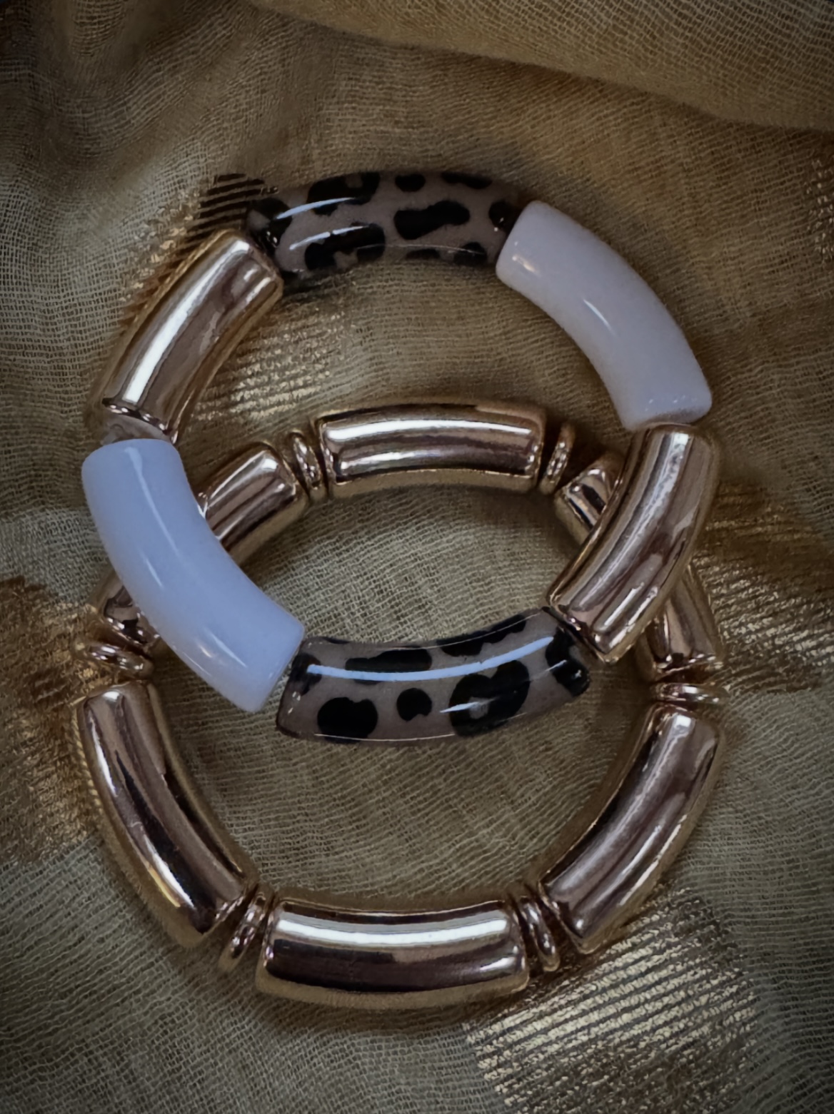 Bracelets Safari Doré ou Jungle