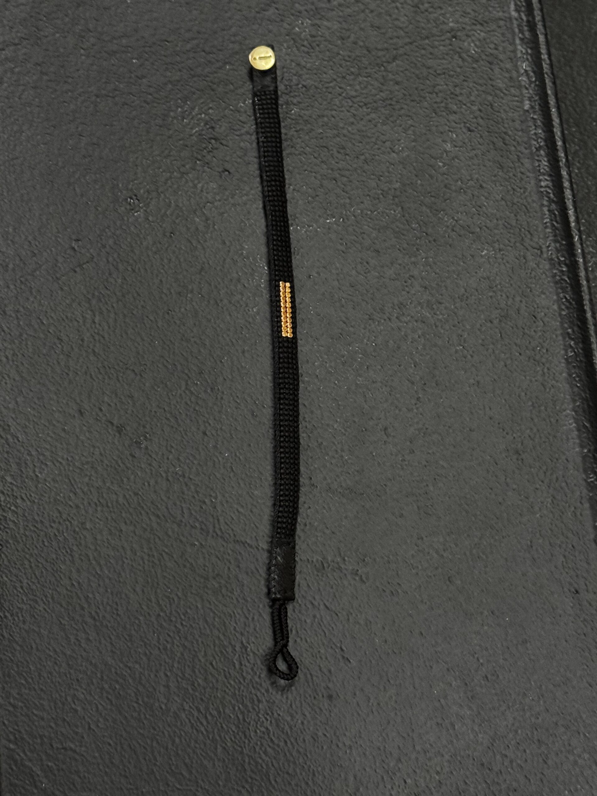 Bracelet cuir noir 1 – Image 3