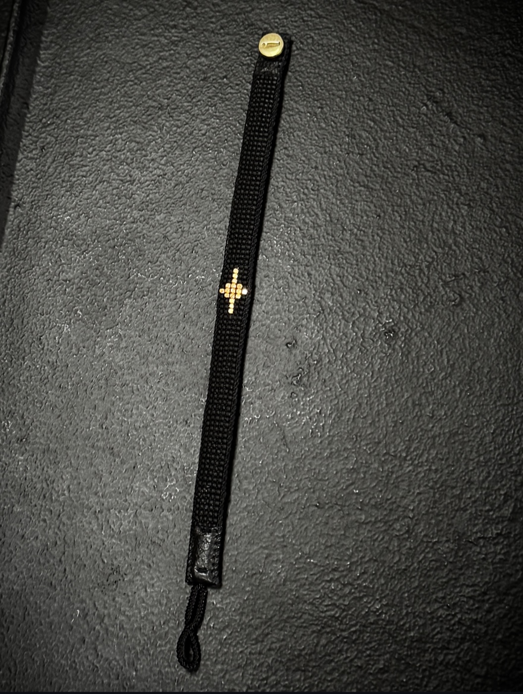 Bracelet cuir noir 2 – Image 3