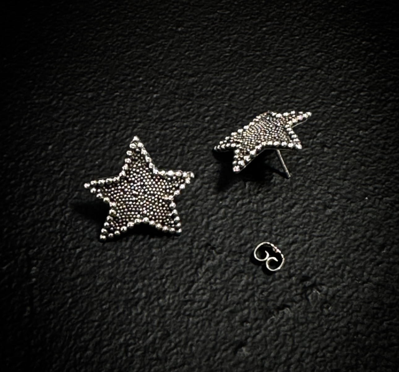 Boucles étoiles argent 925 – Image 2